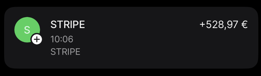 Stripe Notification 26